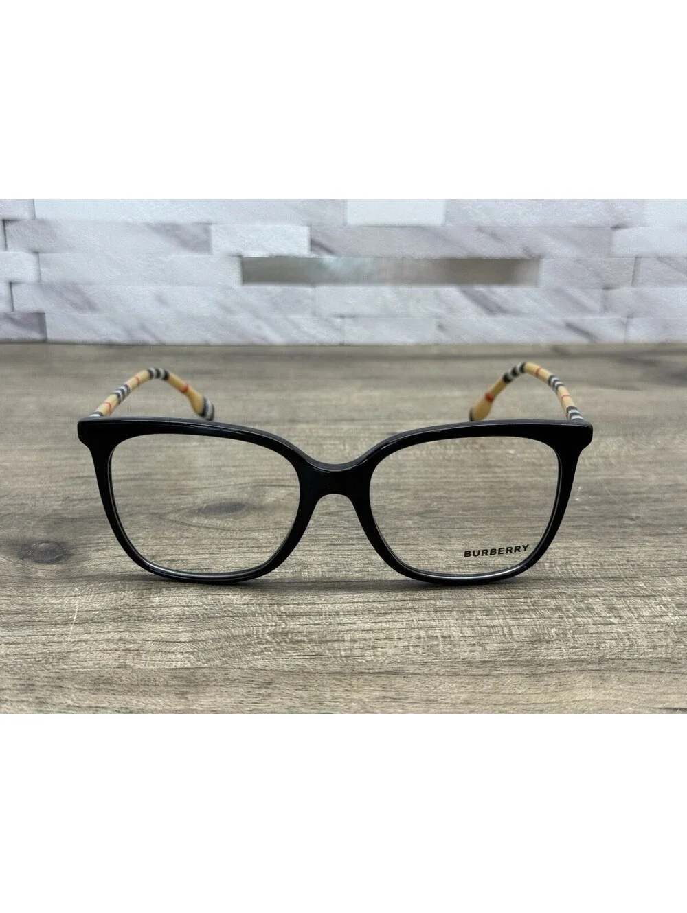 Burberry Louise 2367 3853 Eyeglasses Women's Black Full Rim Square 52[]17-140